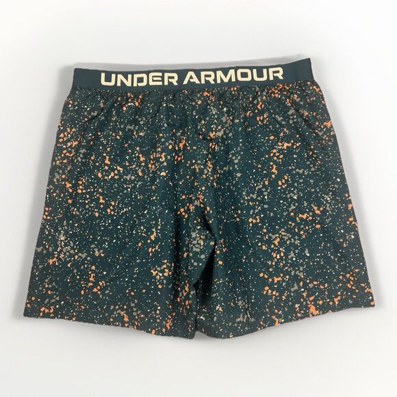 Under Armour Mens Loose UA Adapt Shorts With Speckled Print Size XXL - Picture 6 of 8